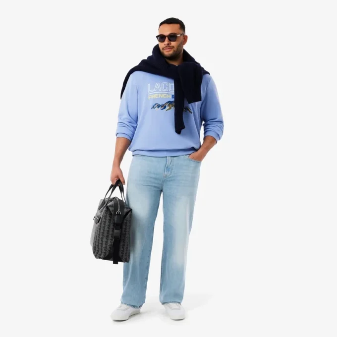 Men’s 5-Pocket Straight Cut Indigo Jeans