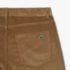 Men’s 5-Pocket Straight Fit Velour Pants