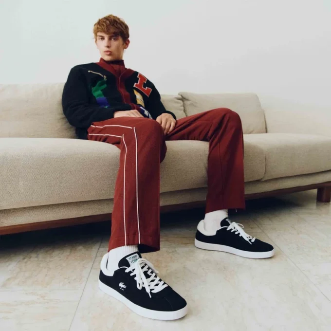 Men’s Baseshot Leather Sneakers