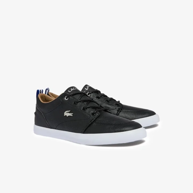 Men’s Bayliss Leather Perforated Collar Sneakers