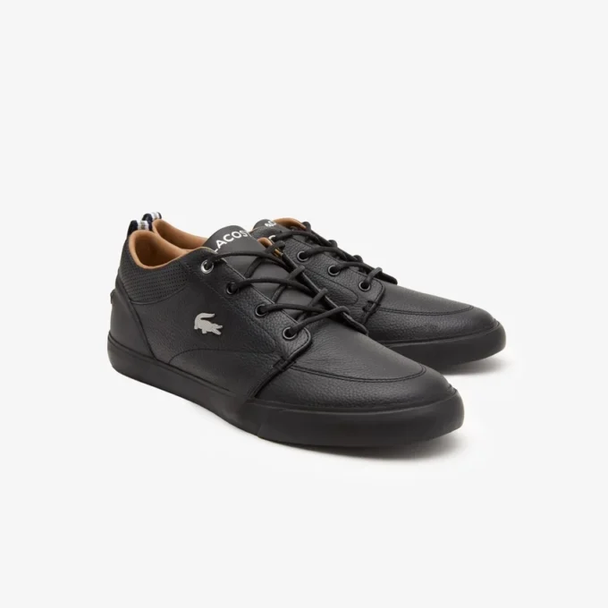 Men’s Bayliss Leather Perforated Collar Sneakers