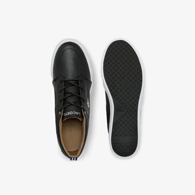 Men’s Bayliss Leather Perforated Collar Sneakers