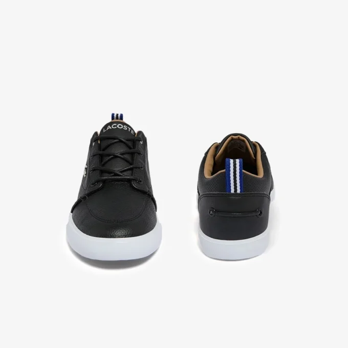 Men’s Bayliss Leather Perforated Collar Sneakers