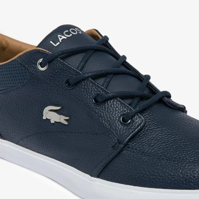 Men’s Bayliss Leather Perforated Collar Sneakers
