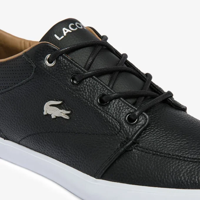 Men’s Bayliss Leather Perforated Collar Sneakers