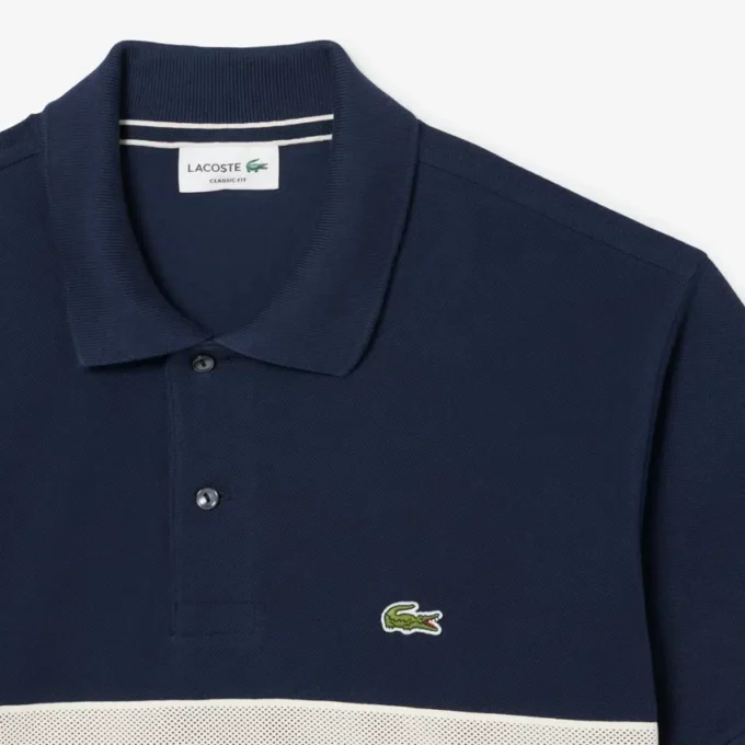 Men’s Bold Stripes Classic Fit L.12.12 Polo