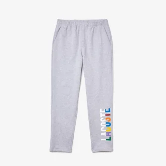 Men’s Branded Cotton Fleece Lounge Pants