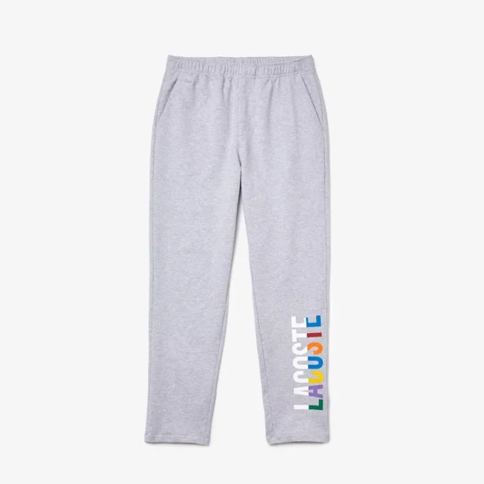 Men’s Branded Cotton Fleece Lounge Pants