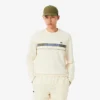 Men’s Branded Stripe Tennis Sweatshirt