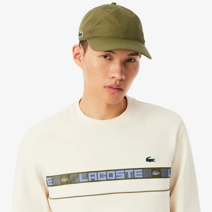 Men’s Branded Stripe Tennis Sweatshirt