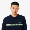 Men’s Branded Stripe Tennis Sweatshirt