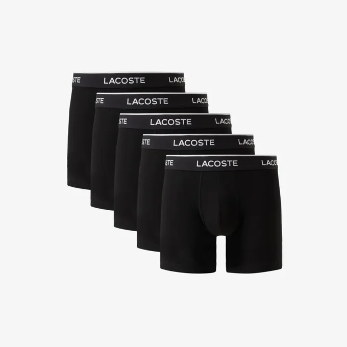 Men’s Branded Waist Boxer Briefs 5-Pack