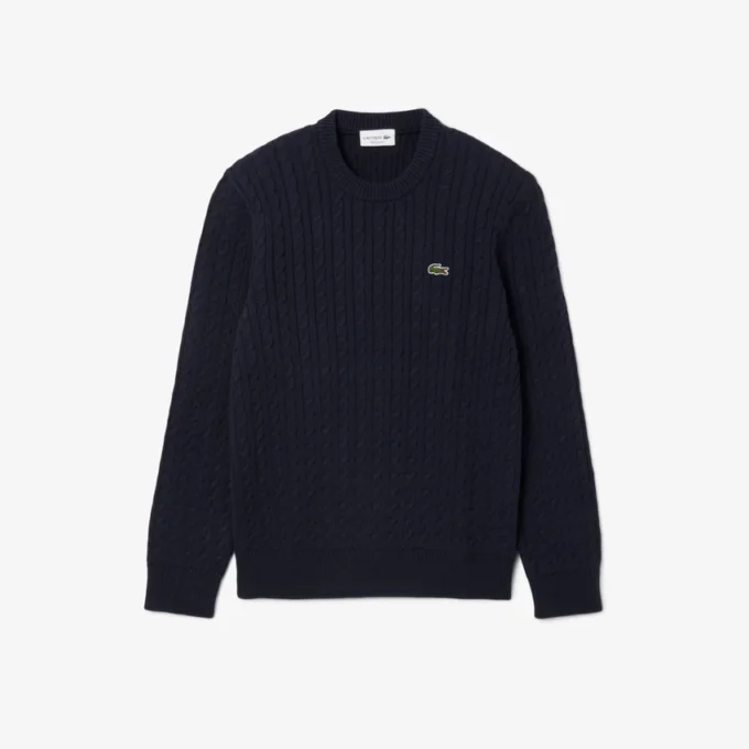 Men’s Cable Knit Cotton Sweater