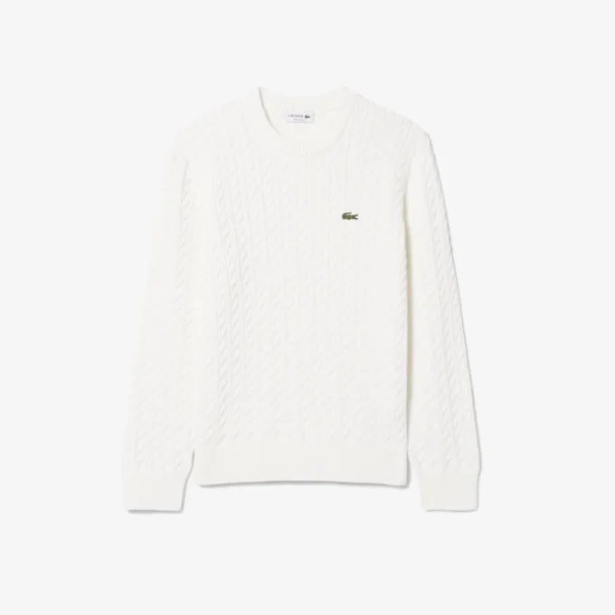 Men’s Cable Knit Cotton Sweater