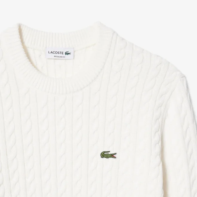 Men’s Cable Knit Cotton Sweater