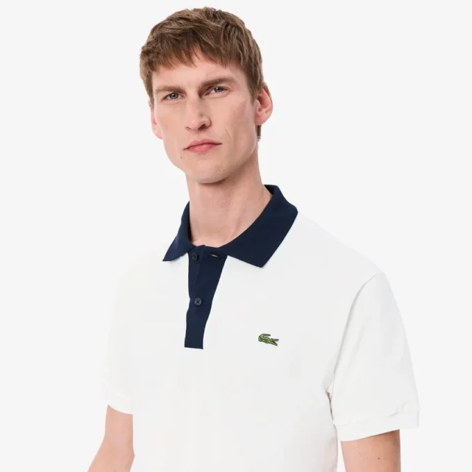 Men’s Classic Fit Contrast Collar L.12.12 Polo