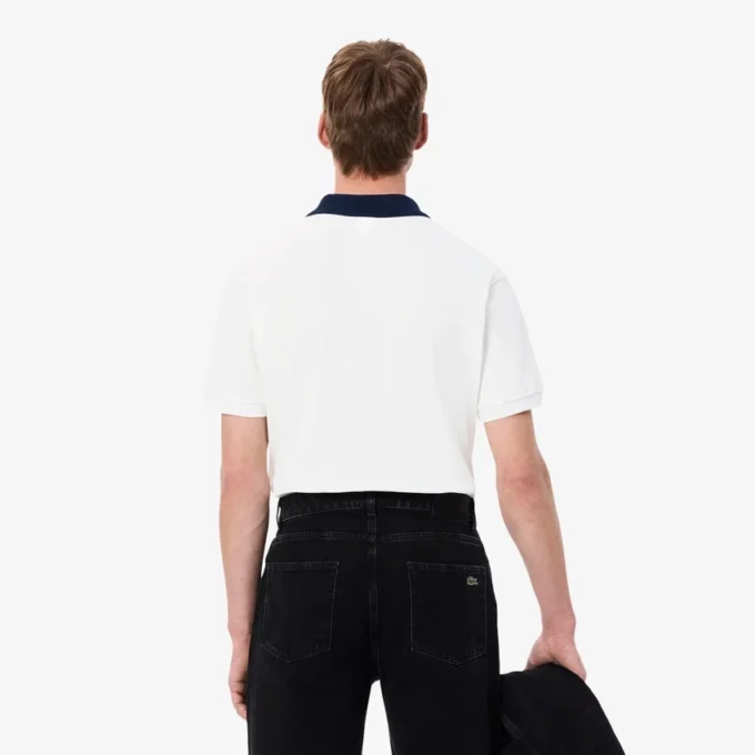 Men’s Classic Fit Contrast Collar L.12.12 Polo