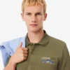 Men’s Classic Fit Embroidered Motif Piqua Polo