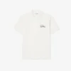 Men’s Classic Fit Embroidered Motif Piqua Polo