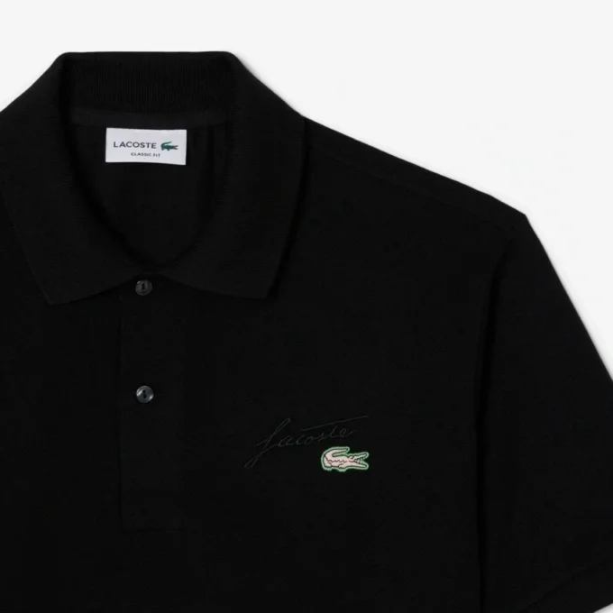Men’s Classic Fit Embroidery Detail Piqua Polo