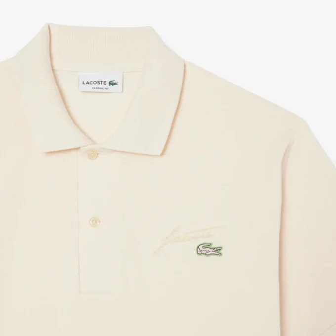 Men’s Classic Fit Embroidery Detail Piqua Polo