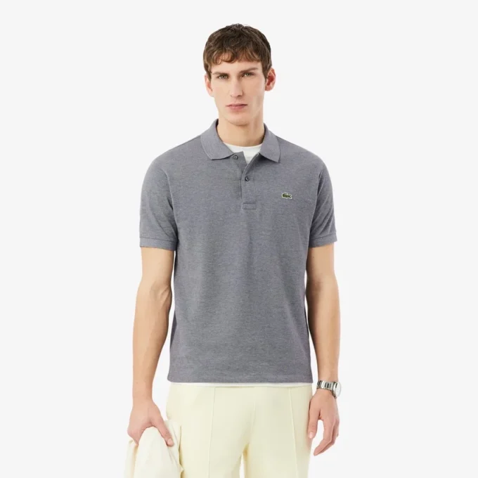 Men’s Classic Fit L.12.12 Heathered Polo