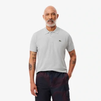 Men’s Classic Fit L.12.12 Heathered Polo