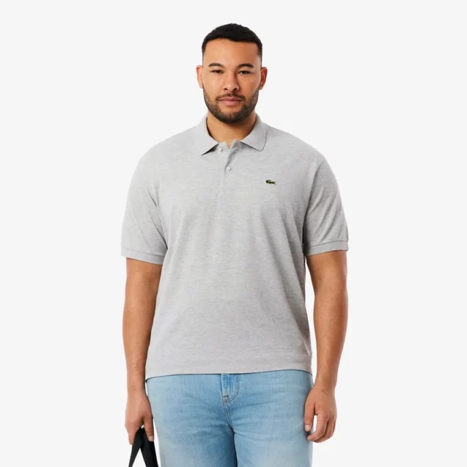 Men’s Classic Fit L.12.12 Heathered Polo
