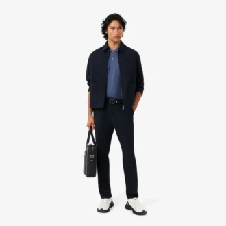Men’s Classic Fit L.12.12 Heathered Polo