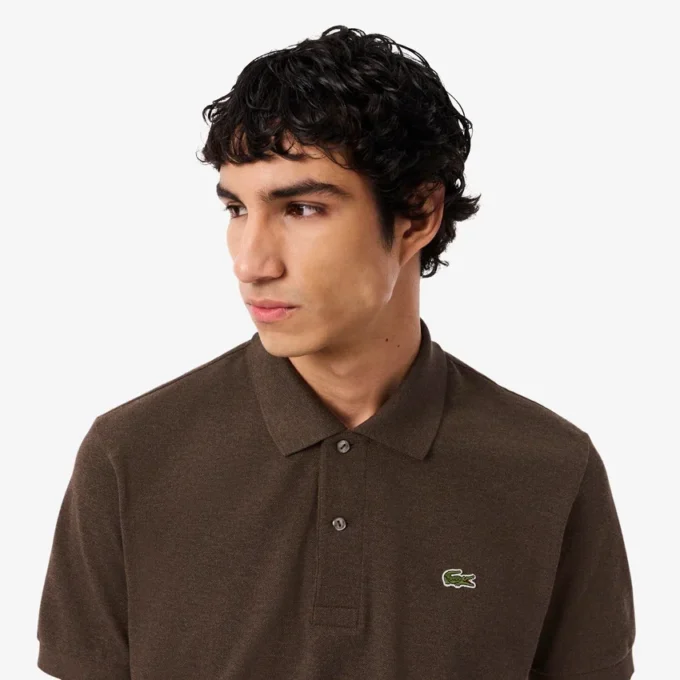 Men’s Classic Fit L.12.12 Heathered Polo