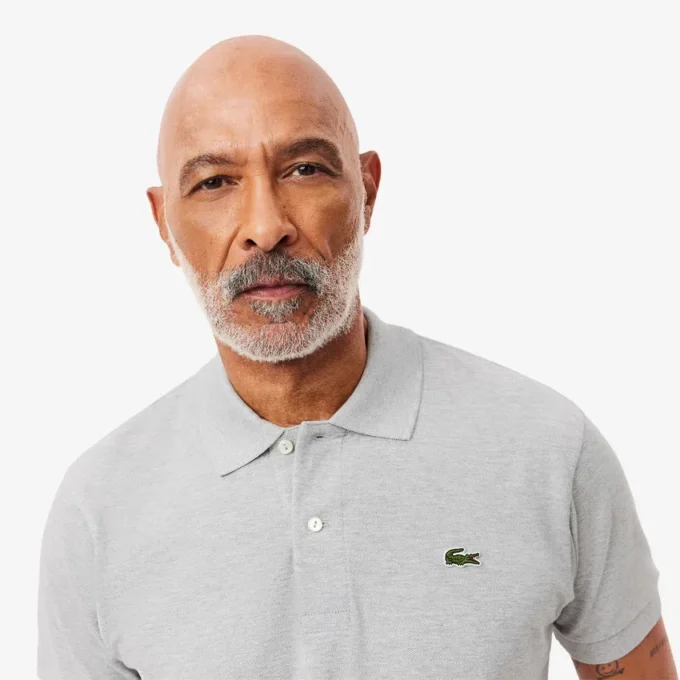 Men’s Classic Fit L.12.12 Heathered Polo