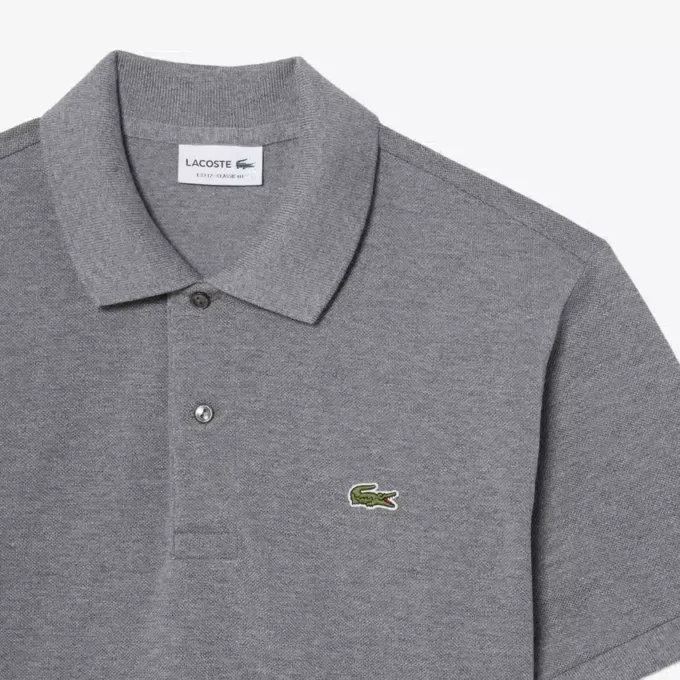 Men’s Classic Fit L.12.12 Heathered Polo