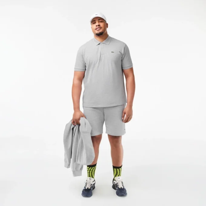 Men’s Classic Fit L.12.12 Heathered Polo