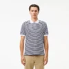 Men’s Classic Fit L.12.12 Striped Petit Piqua Polo