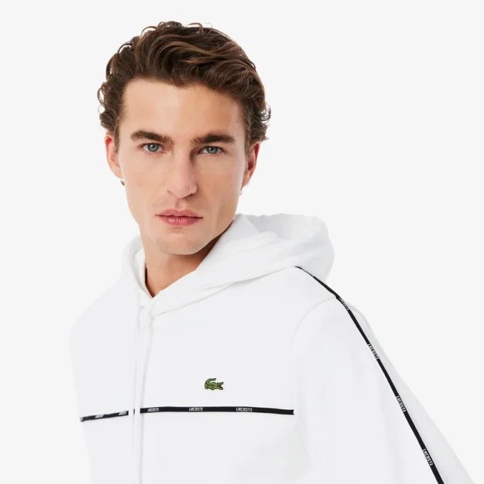 Men’s Classic Fit Logo Stripe Sweatshirt