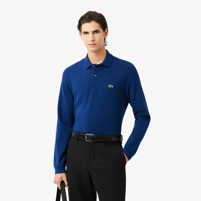 Men’s Classic Fit Long Sleeve L.12.12 Polo