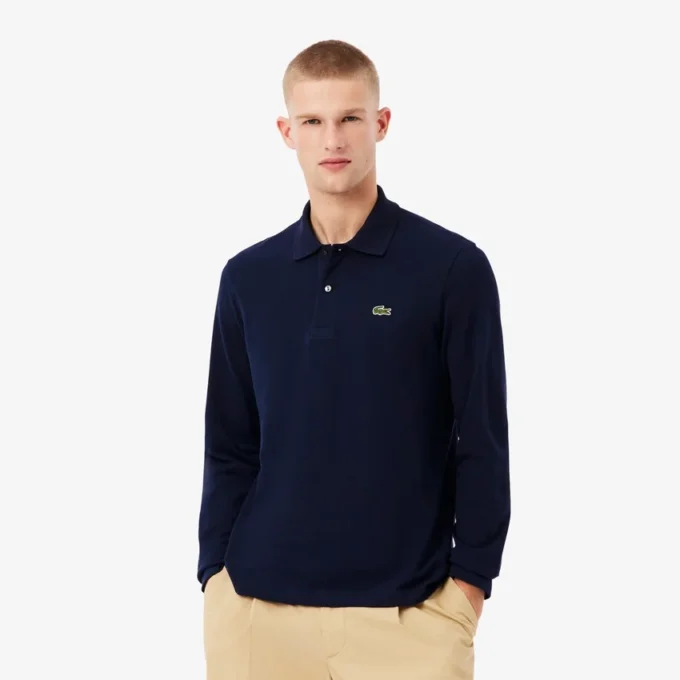Men’s Classic Fit Long Sleeve L.12.12 Polo