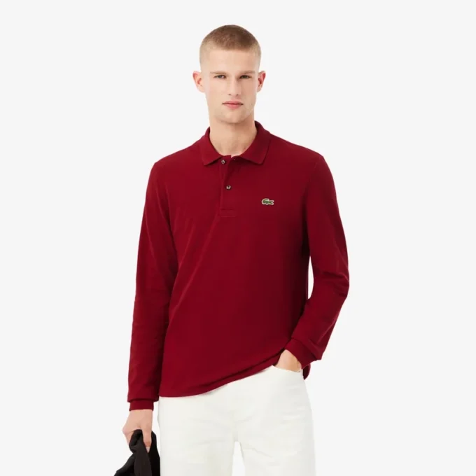 Men’s Classic Fit Long Sleeve L.12.12 Polo