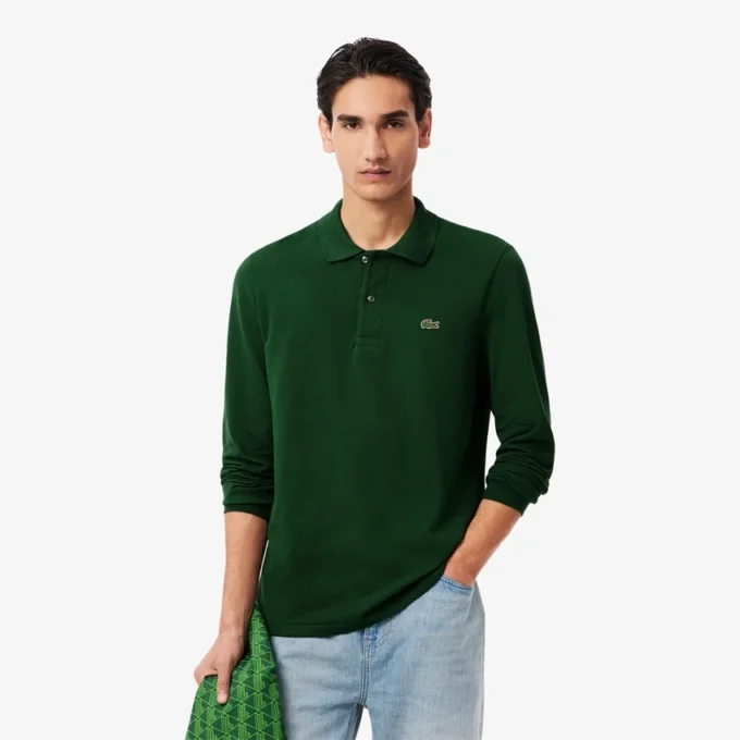 Men’s Classic Fit Long Sleeve L.12.12 Polo
