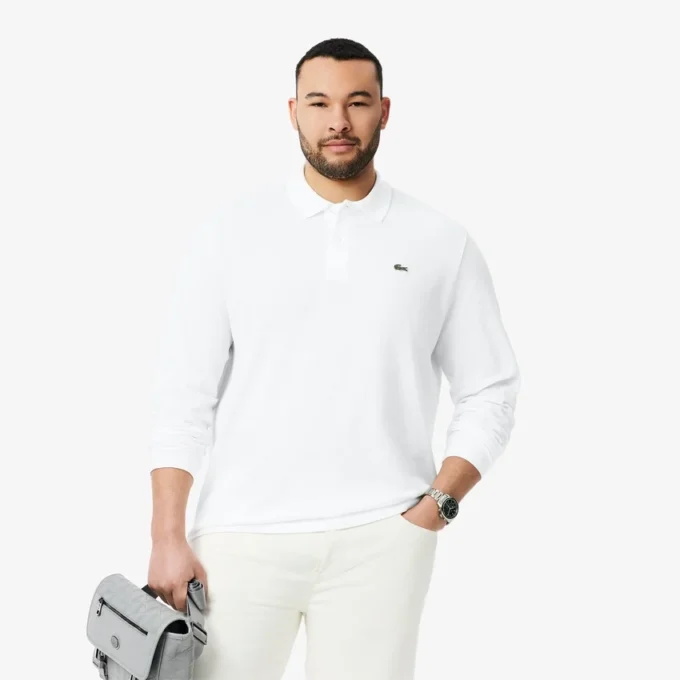 Men’s Classic Fit Long Sleeve L.12.12 Polo
