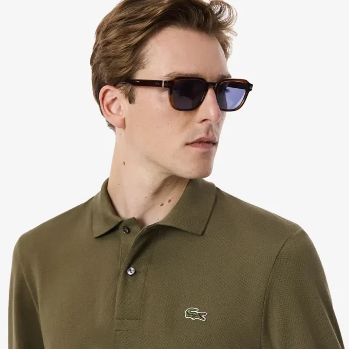 Men’s Classic Fit Long Sleeve L.12.12 Polo