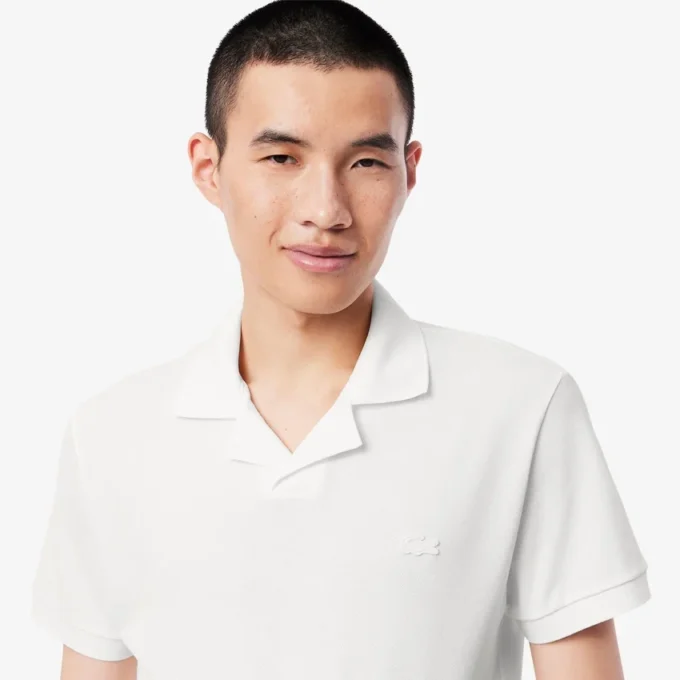 Men’s Classic Fit Open Neck Paris Polo