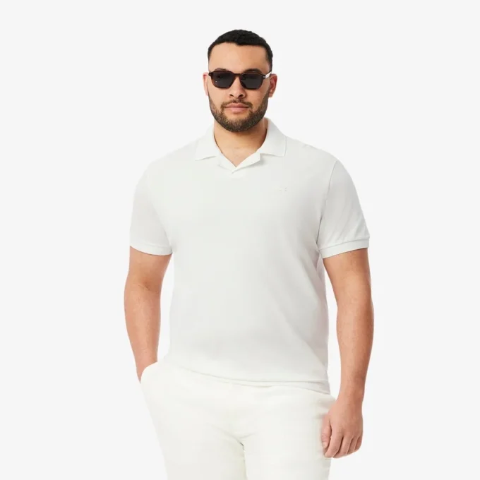 Men’s Classic Fit Open Neck Paris Polo