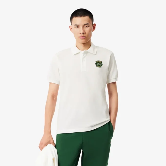 Men’s Classic Fit Petit Piqua Badge Polo