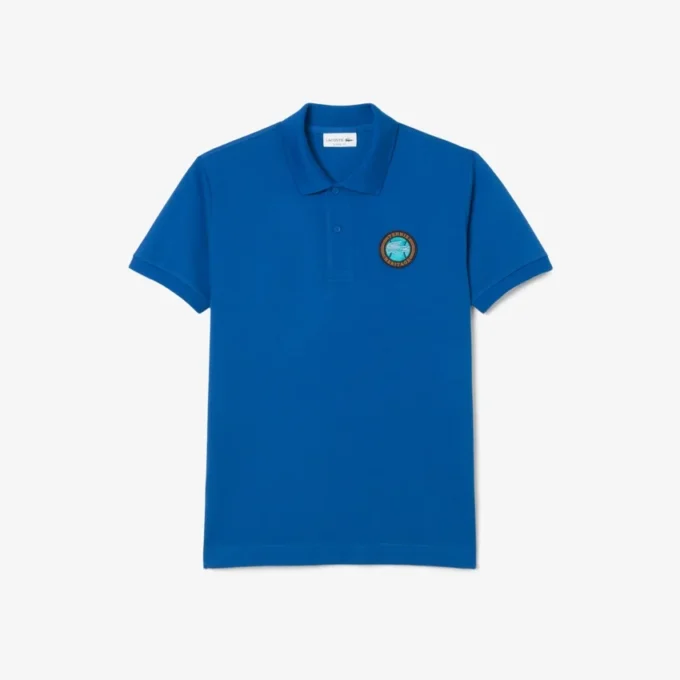 Men’s Classic Fit Petit Piqua Badge Polo