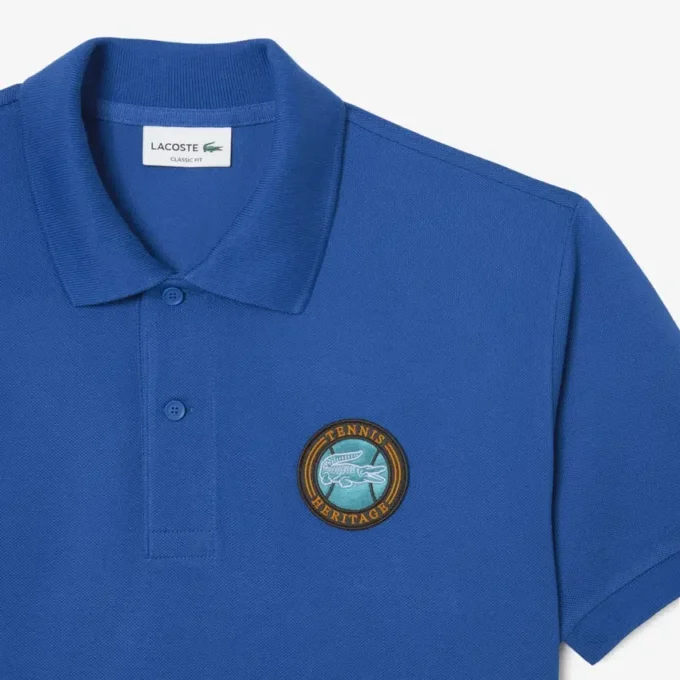 Men’s Classic Fit Petit Piqua Badge Polo