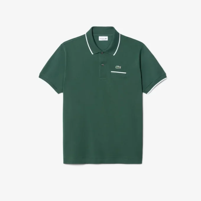 Men’s Classic Fit Pocket Accent L.12.12 Polo