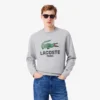 Men’s Classic Fit Printed Crew Neck Sweatshirt