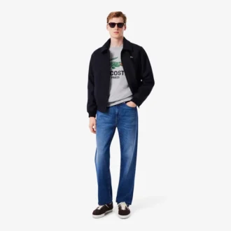 Men’s Classic Fit Printed Crew Neck Sweatshirt