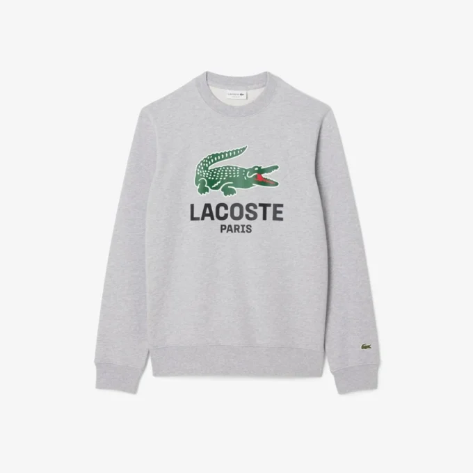 Men’s Classic Fit Printed Crew Neck Sweatshirt